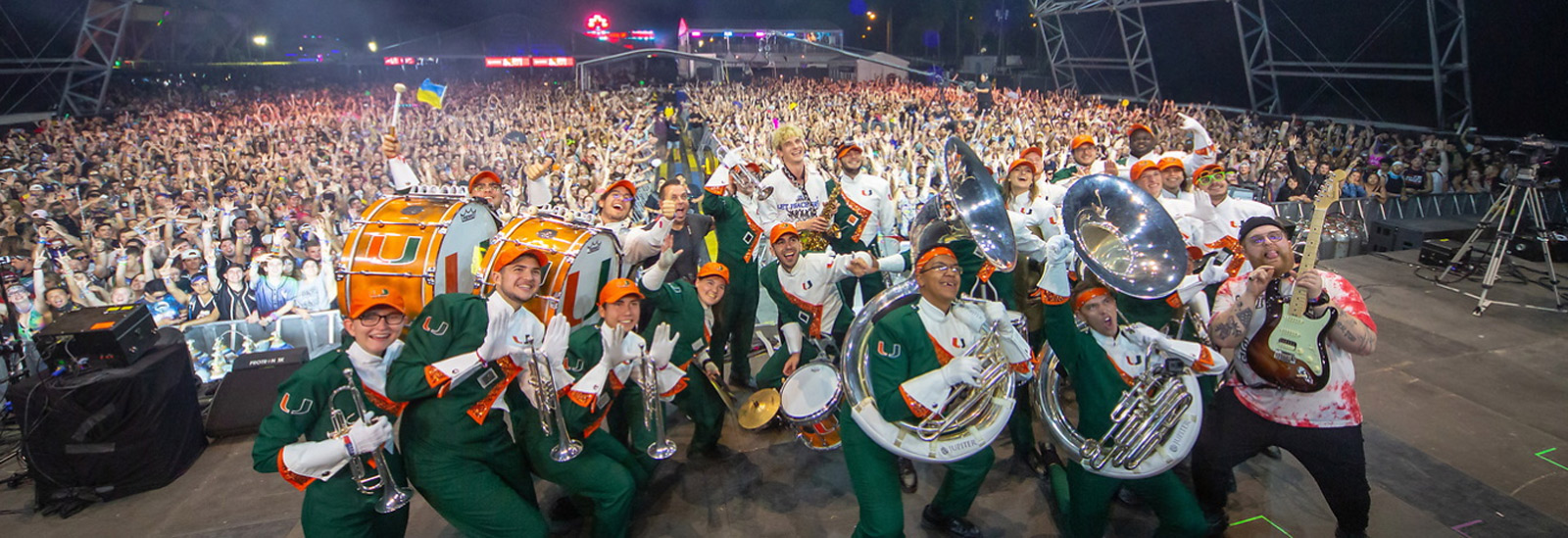 University of Miami, Band of the Hour, Frost School of Music, Ultra, Ultra Music Festival